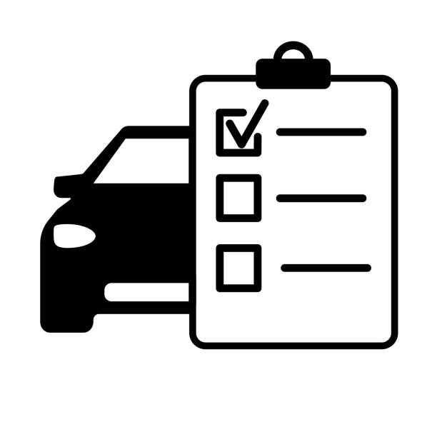 Car service list icon.